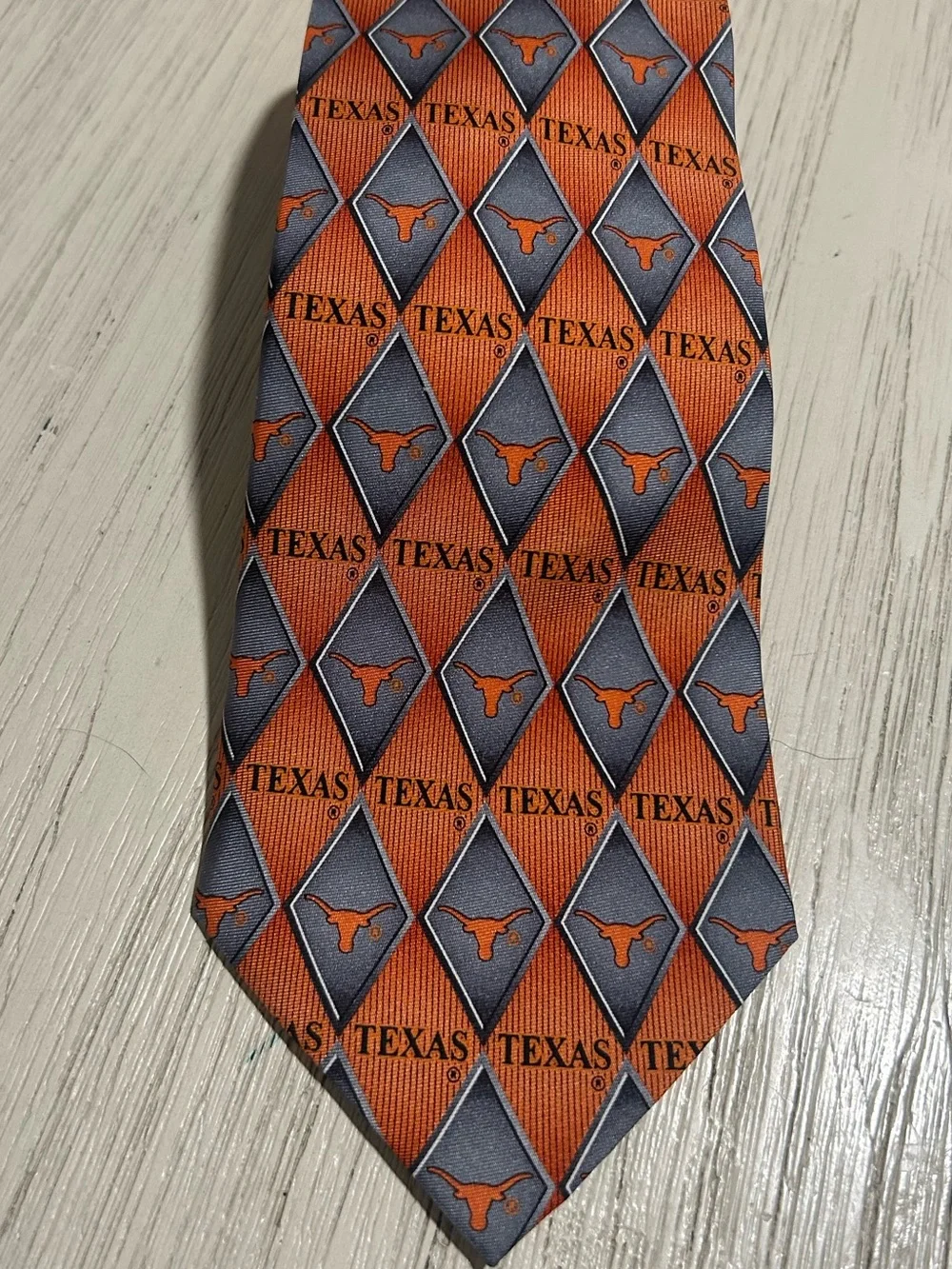 University of Texas UT Longhorn Silk Men's Tie